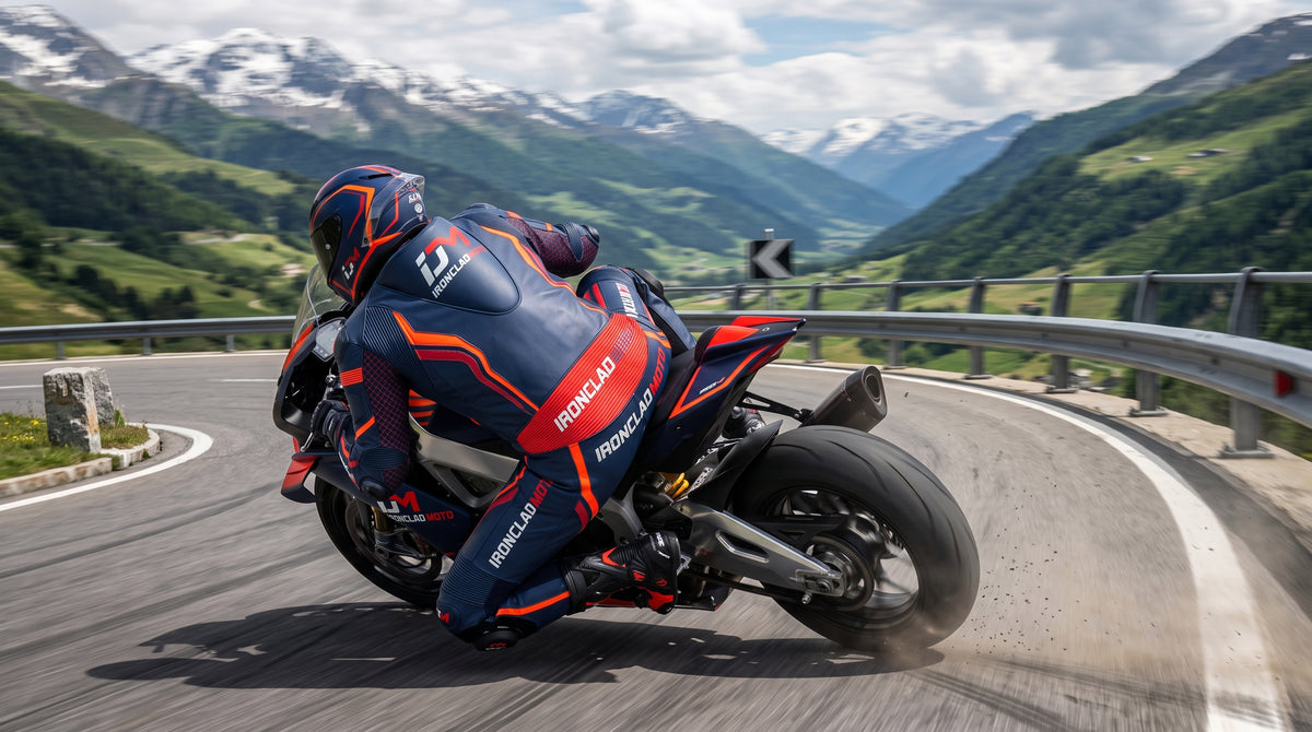 IroncladMoto Inferno-Edge 1-Piece Leather Racing Suit