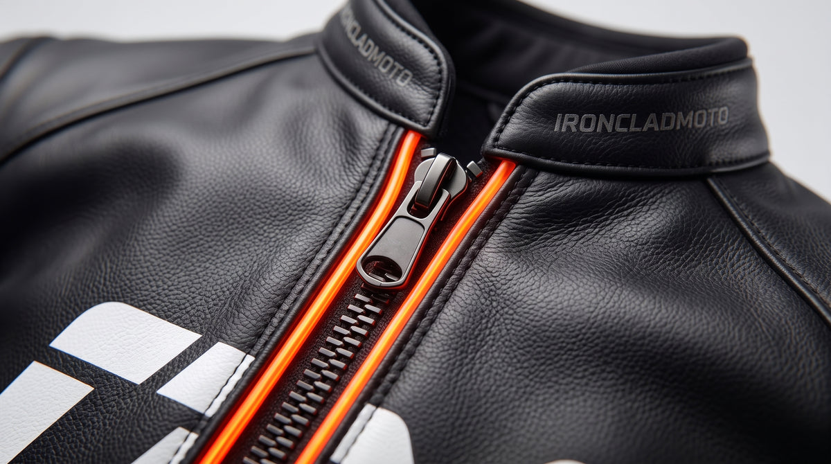 IroncladMoto Magma-Flow Leather Racing Jacket