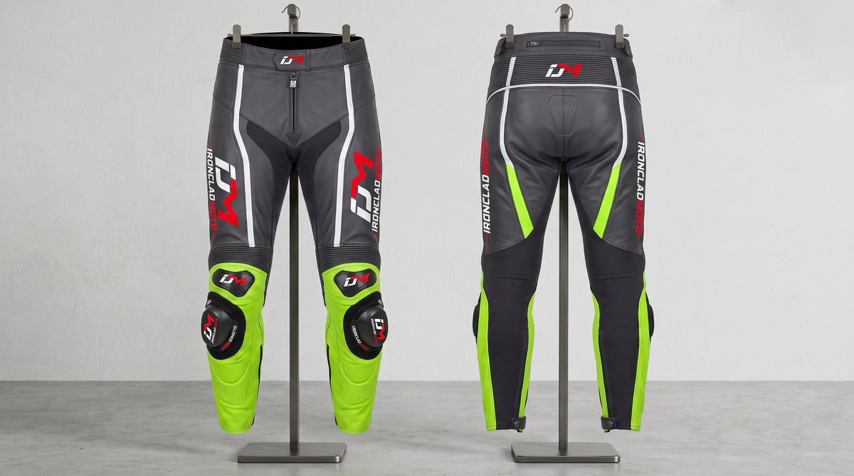 IroncladMoto Photon-Blade Leather Racing Pants