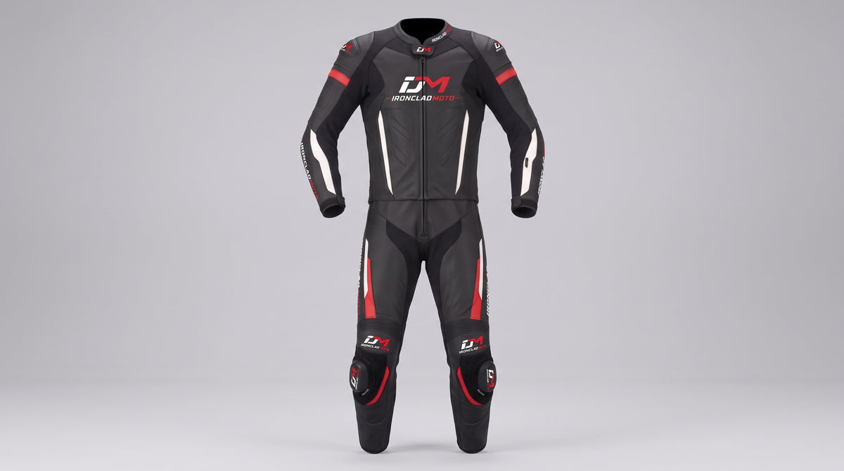 IroncladMoto Stealth Pro 2-Piece Leather Suit