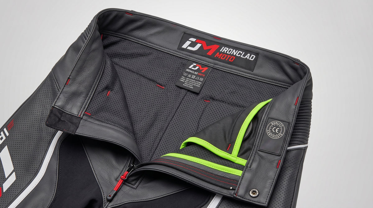 IroncladMoto Photon-Blade Leather Racing Pants