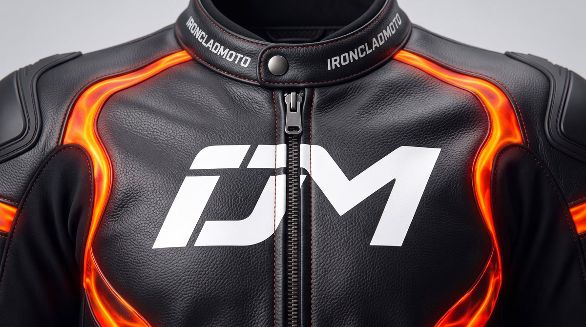 IroncladMoto Magma-Flow Leather Racing Jacket