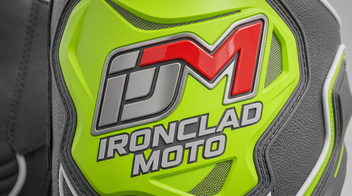 IroncladMoto Cyber-Lime Track Boots