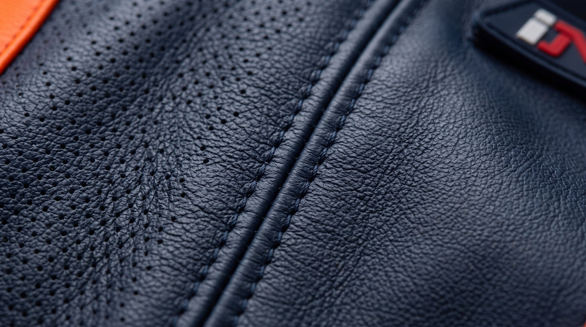 IroncladMoto Cobalt-Flame Leather Racing Pants
