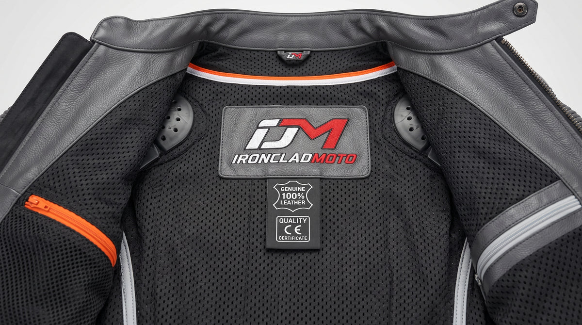 IroncladMoto Asphalt-Warrior Leather Racing Jacket