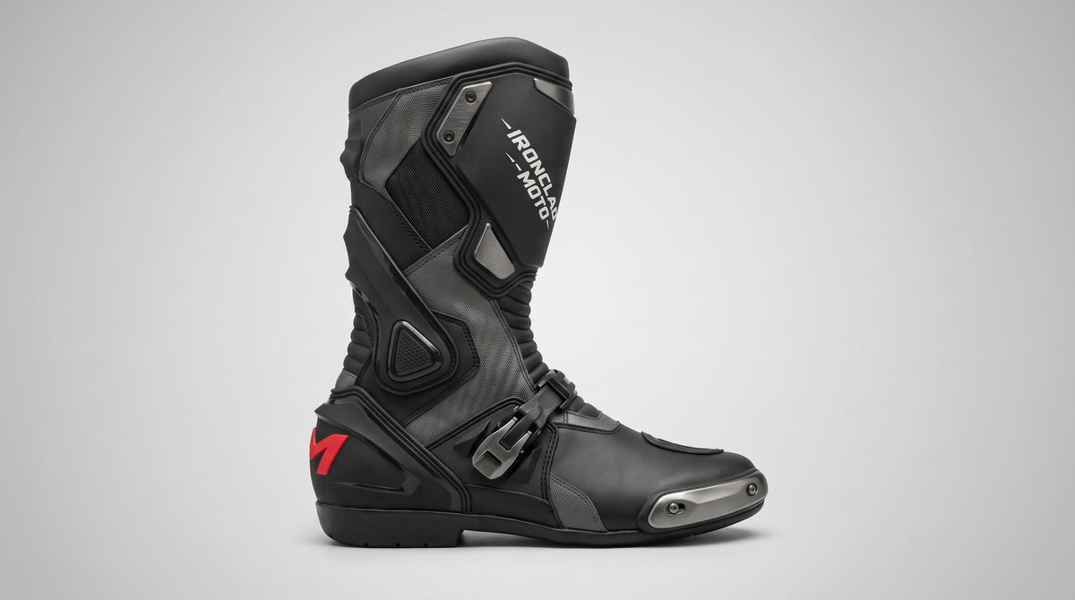 IroncladMoto Monolith Armor Motorcycle Boots