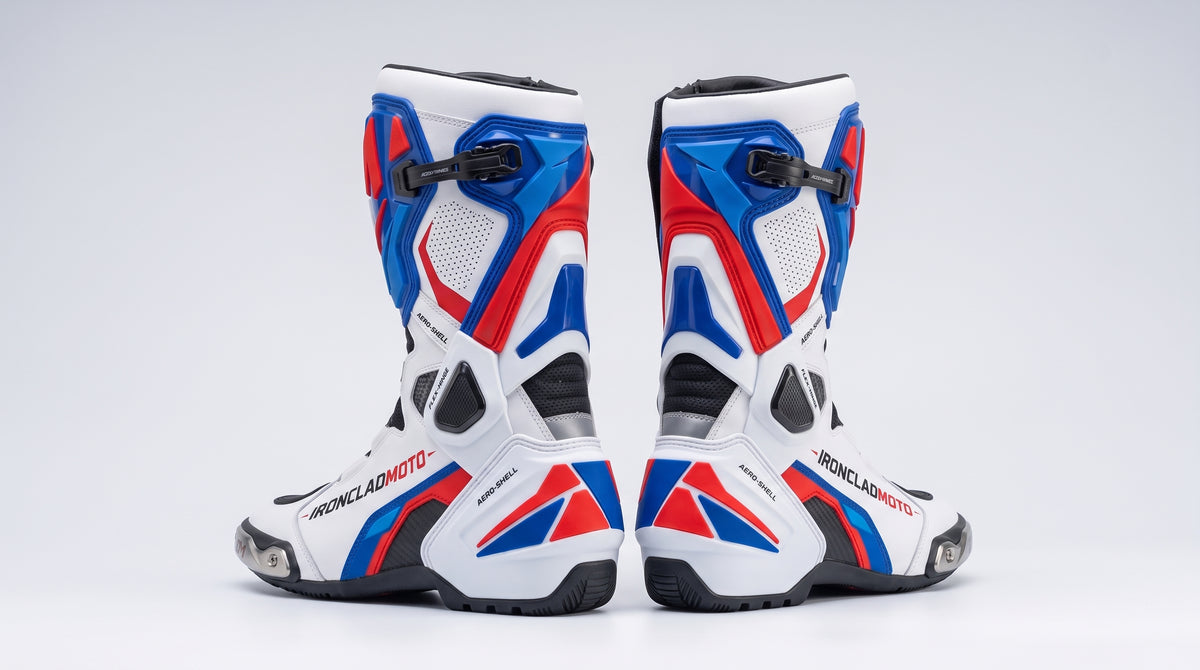 IroncladMoto Patriot Circuit Track Boots