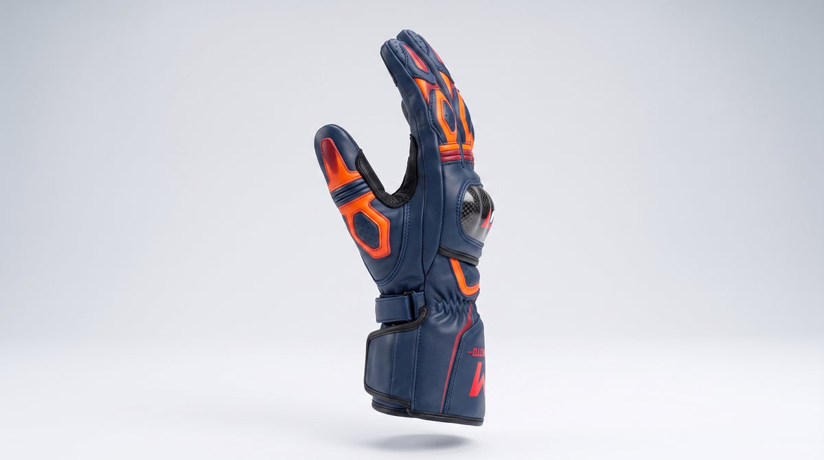 IroncladMoto Twilight Ember Carbon Gauntlets Gloves