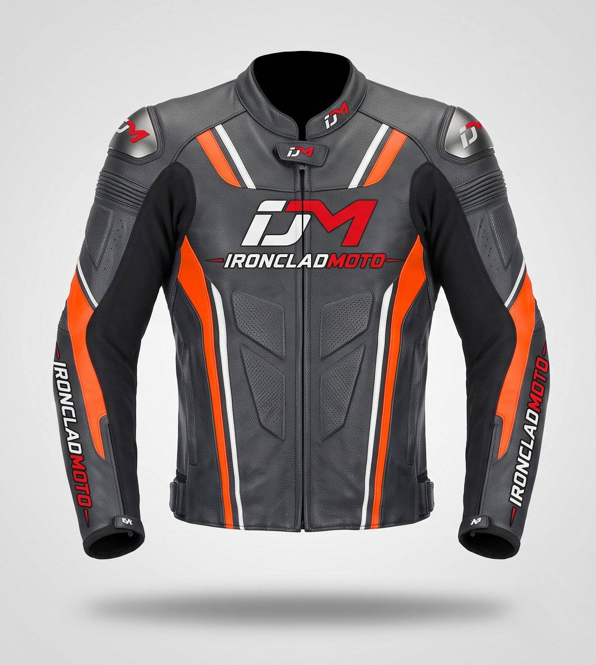 IroncladMoto Asphalt-Warrior Leather Racing Jacket
