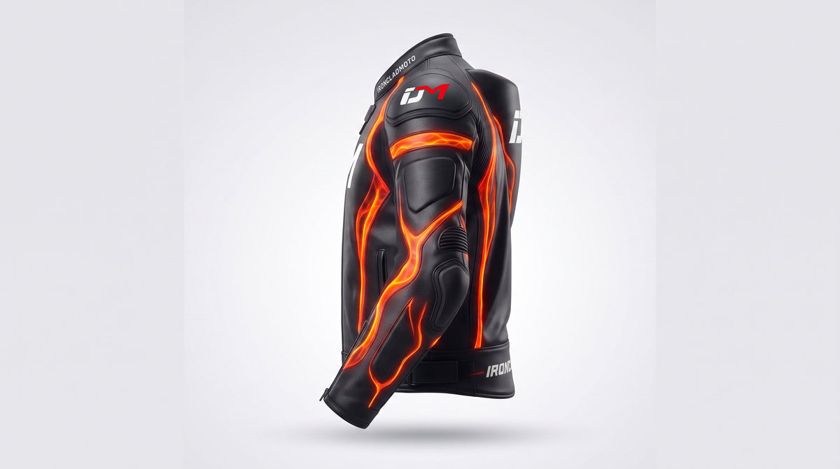 IroncladMoto Magma-Flow Leather Racing Jacket