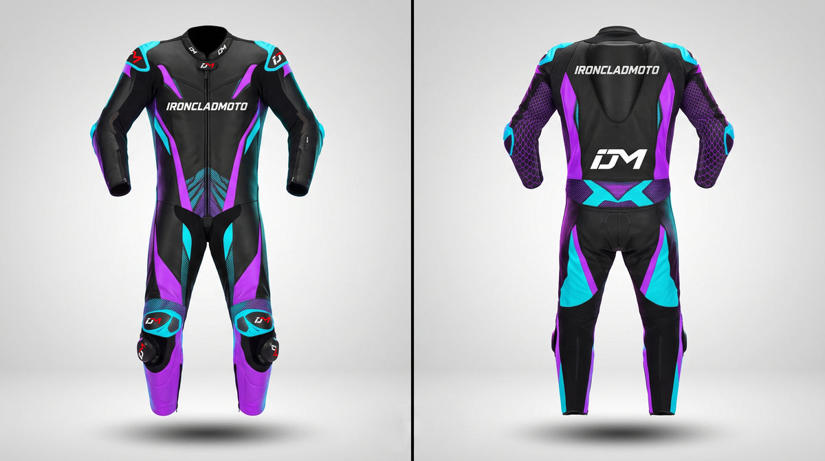 IroncladMoto Neon-Matrix Racing Suit
