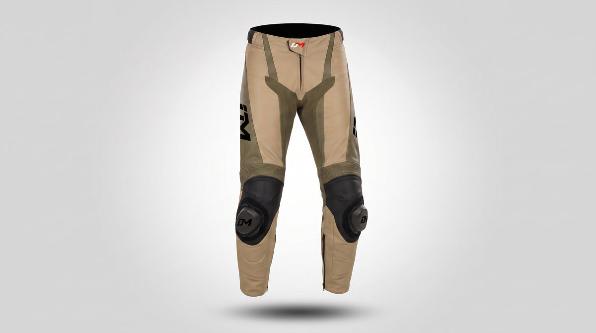 IroncladMoto Dune-Stalker Leather Racing Pants