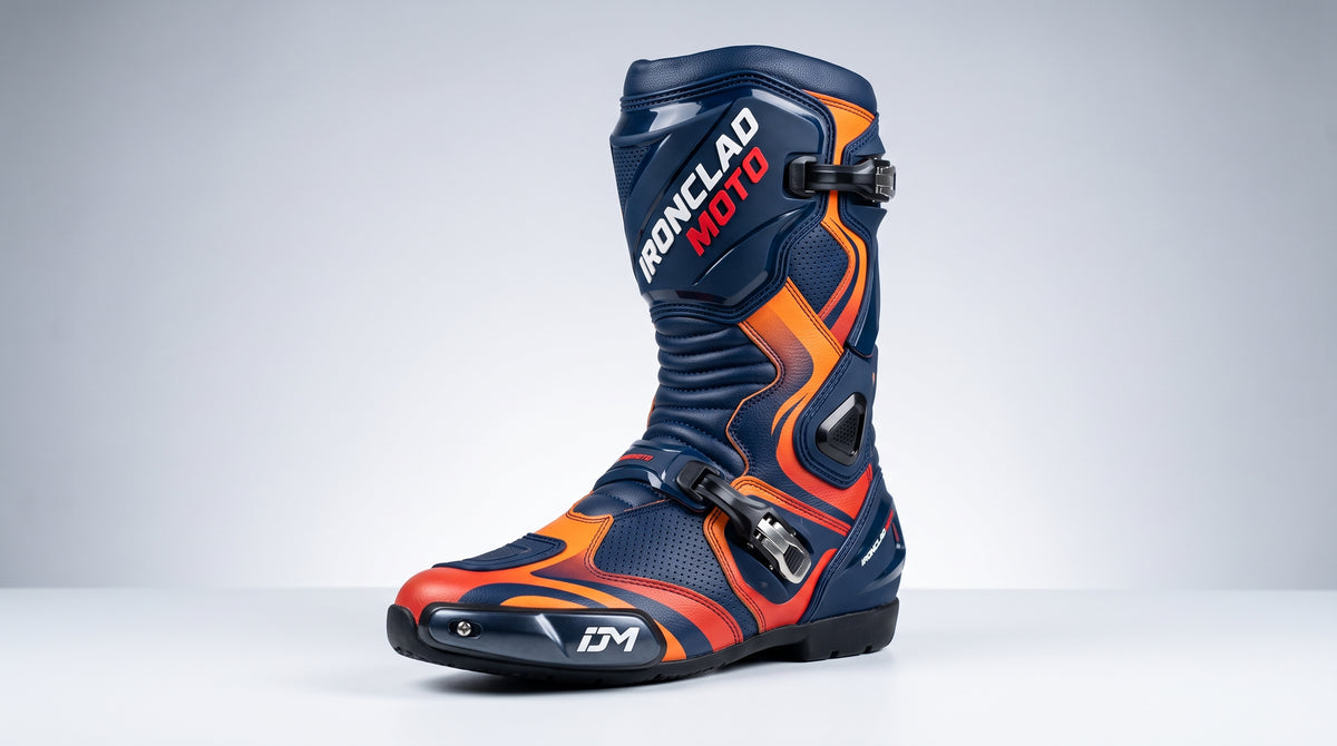 IroncladMoto Blaze Pro Racing Boots