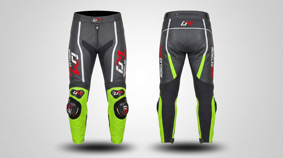 IroncladMoto Photon-Blade Leather Racing Pants