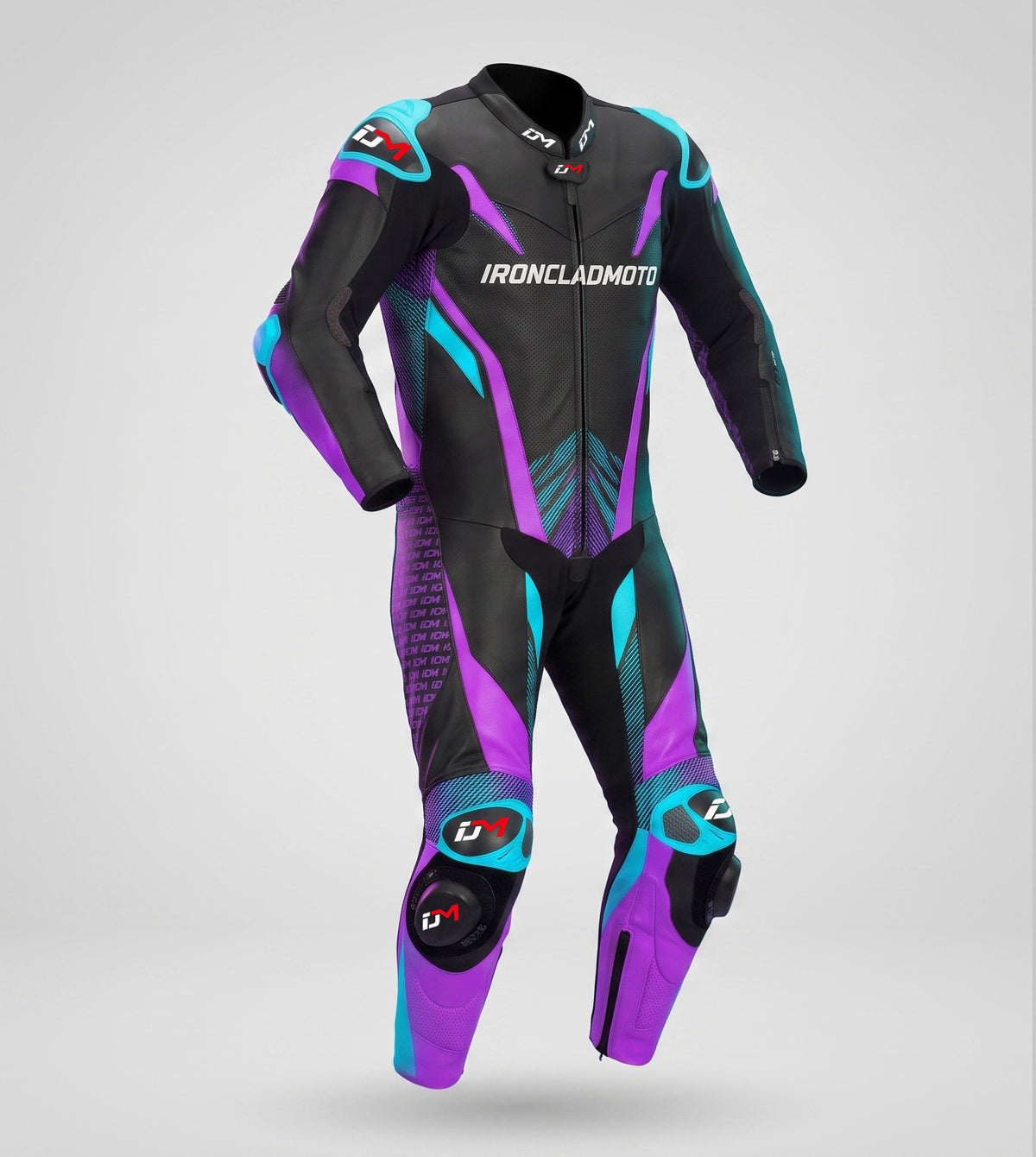 IroncladMoto Neon-Matrix Racing Suit