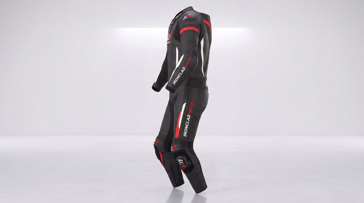 IroncladMoto Stealth Pro 2-Piece Leather Suit