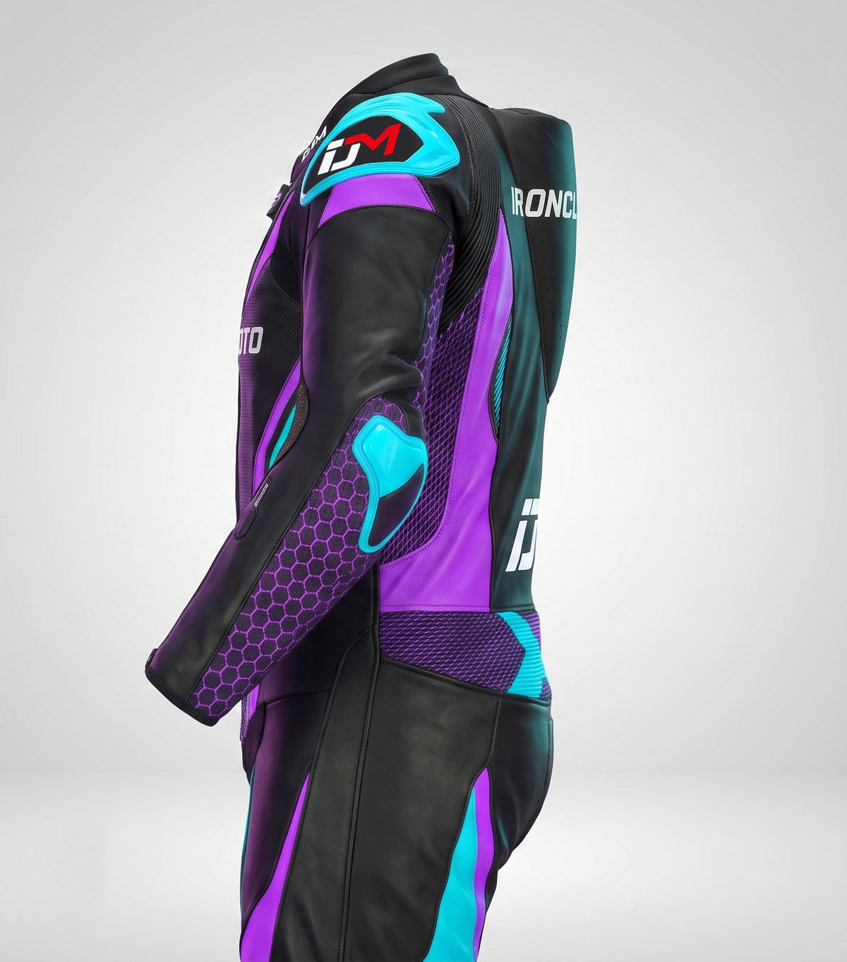 IroncladMoto Neon-Matrix Racing Suit