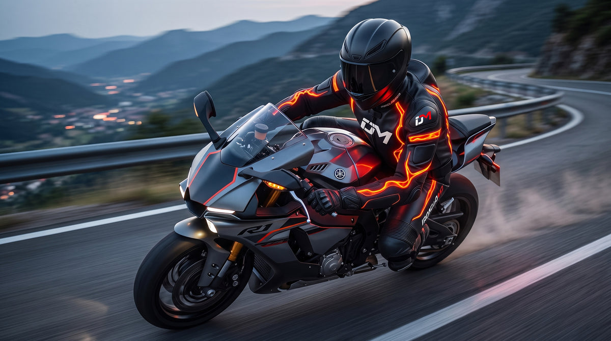 IroncladMoto Magma-Flow Leather Racing Jacket