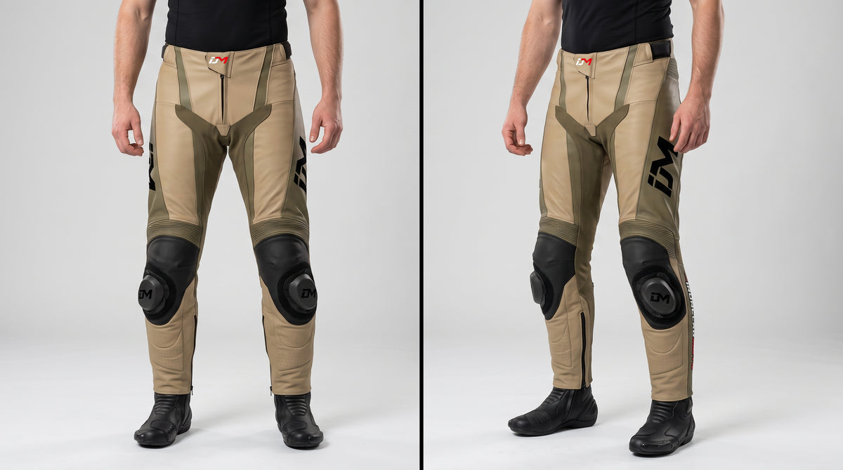 IroncladMoto Dune-Stalker Leather Racing Pants