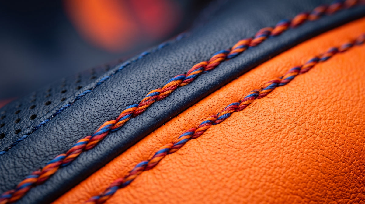 IroncladMoto Cobalt-Flame Leather Racing Pants